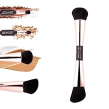 LUMINESS 4-in-1 Makeup Brush Set Make up Brushes for Foundation, Blush, Concealer & Eyeshadow, Travel Essentials Makeup Brushes for Liquid, Cream & Powder Face Make up, Vegan & Cruelty-Free